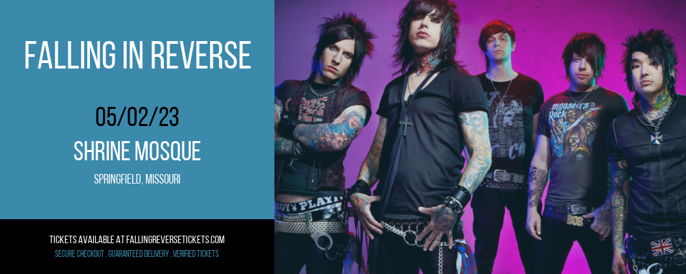 Falling In Reverse at Falling in Reverse Concert Tickets tickets Falling In Reverse at Falling in Reverse Concert Tickets