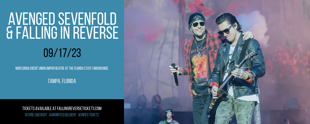 Avenged Sevenfold & Falling In Reverse at Falling in Reverse Concert Tickets tickets Avenged Sevenfold & Falling In Reverse at Falling in Reverse Concert Tickets