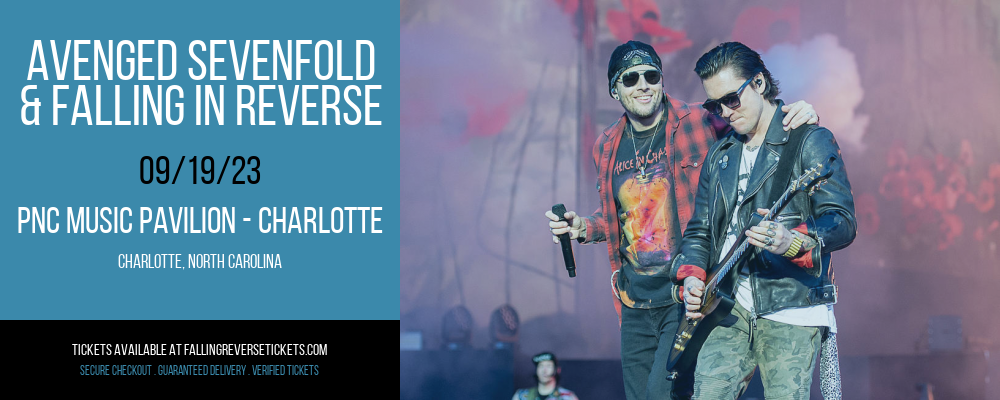 Avenged Sevenfold & Falling In Reverse at Falling in Reverse Concert Tickets tickets Avenged Sevenfold & Falling In Reverse at Falling in Reverse Concert Tickets