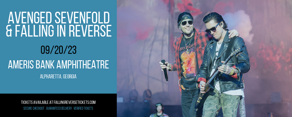 Avenged Sevenfold & Falling In Reverse at Falling in Reverse Concert Tickets tickets Avenged Sevenfold & Falling In Reverse at Falling in Reverse Concert Tickets